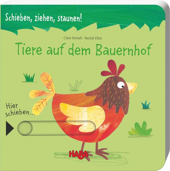 Cover von Schieben, ziehen, staunen! Tiere auf dem Bauernhof