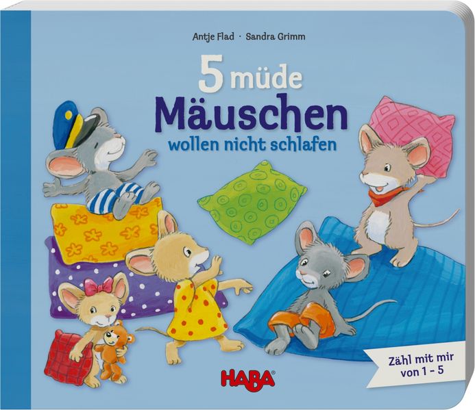 Cover von 5 müde Mäuschen wollen nicht schlafen