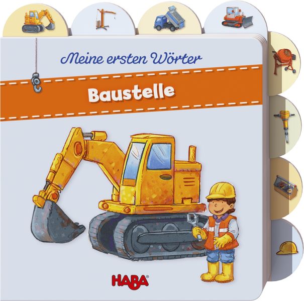 Cover von Meine ersten Wörter – Baustelle