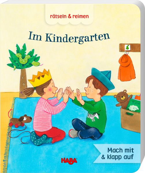 Cover von rätseln & reimen – Im Kindergarten