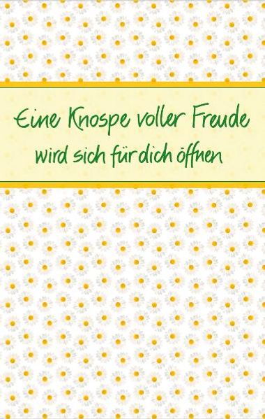 Cover von Eine Knospe voller Freude