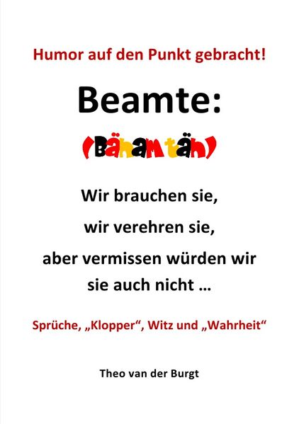 Cover von Humor auf den Punkte gebracht – Beamte