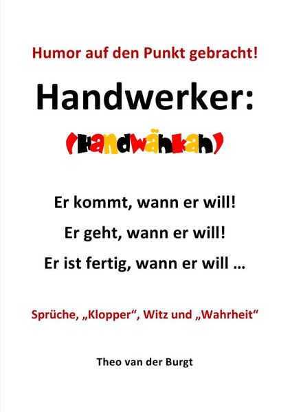 Cover von Humor auf den Punkt gebracht – Handwerker