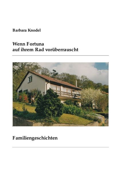 Cover von Wenn Fortuna auf ihrem Rad vorüberrauscht