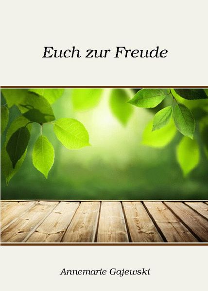 Cover von Euch zur Freude