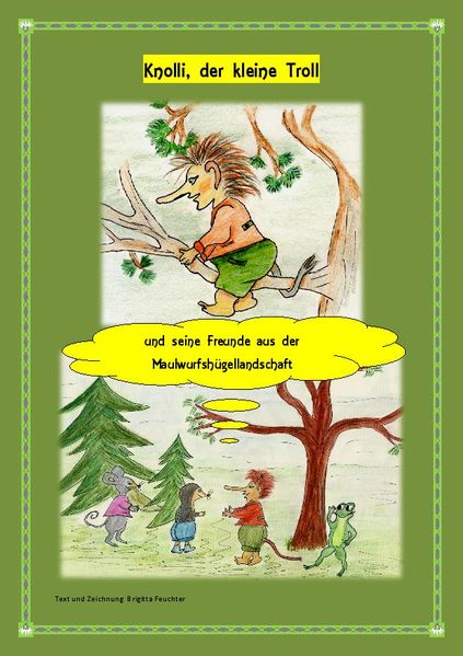 Cover von Knolli, der kleine Troll