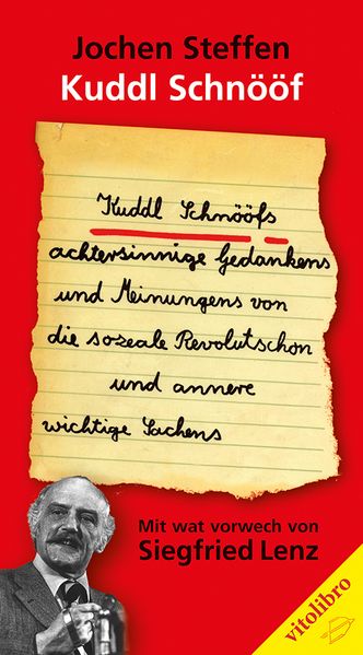 Cover von Kuddl Schnööfs … achtersinnige Gedankens un Meinungens von die sozeale Revolutschon und annere wichtige Sachens