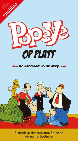 Cover von Popeye op Platt – De Janmaat un de Jeep