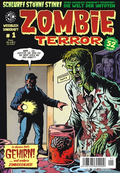 Cover von WEISSBLECH Sonderheft # 1 ZOMBIE TERROR