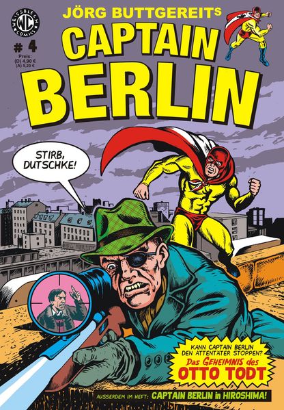 Cover von Jörg Buttgereits CAPTAIN BERLIN 4