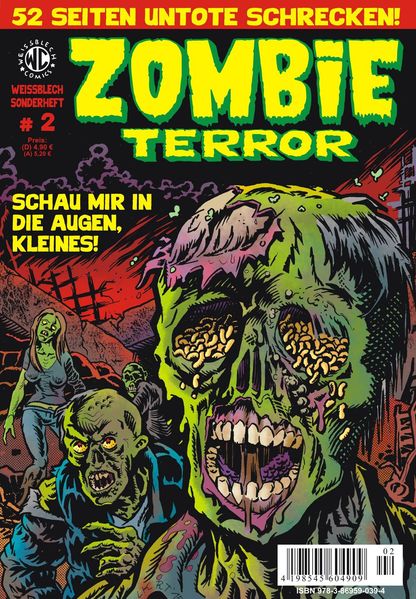 Cover von WEISSBLECH Sonderheft # 2 ZOMBIE TERROR