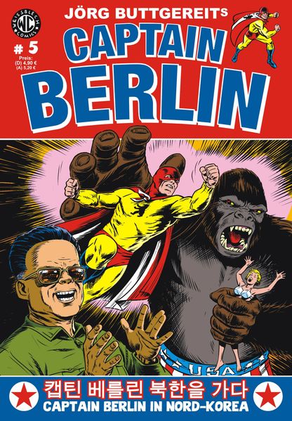 Cover von Jörg Buttgereits CAPTAIN BERLIN 5
