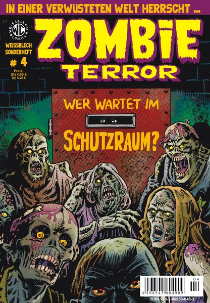 Cover von WEISSBLECH Sonderheft 4 ZOMBIE TERROR