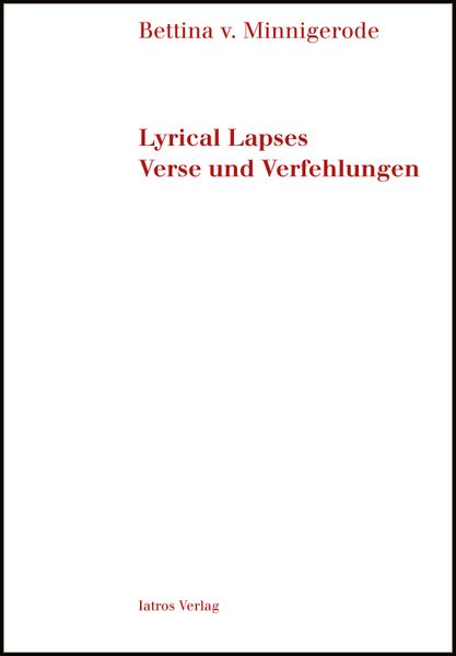 Cover von Lyrical Lapses Verse und Verfehlungen