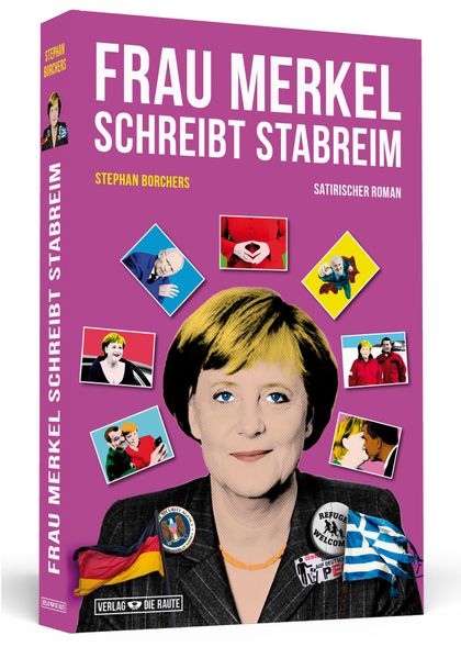 Cover von Frau Merkel schreibt Stabreim