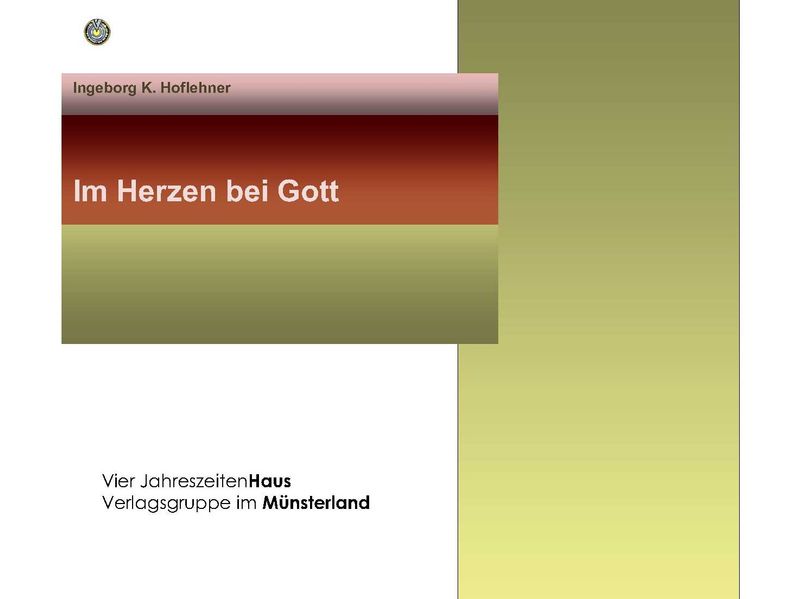Cover von Im Herzen bei Gott