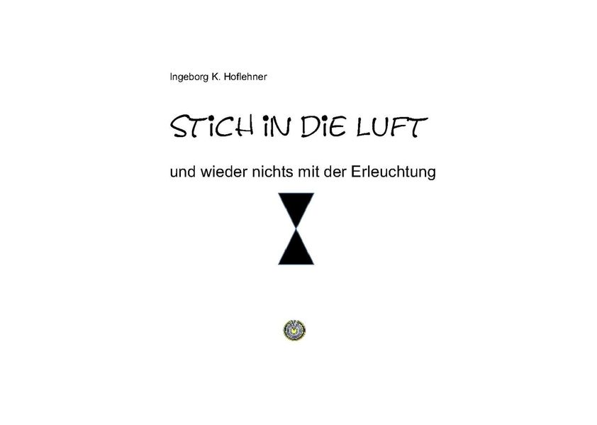 Cover von Stich in die Luft