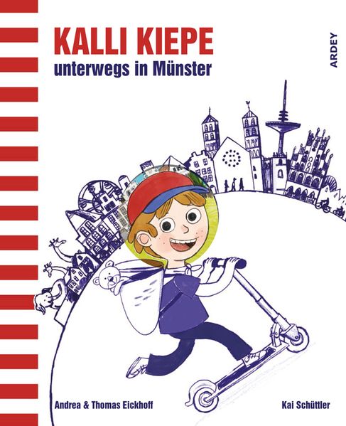 Cover von Kalli Kiepe unterwegs in Münster