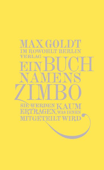 Cover von Ein Buch namens Zimbo