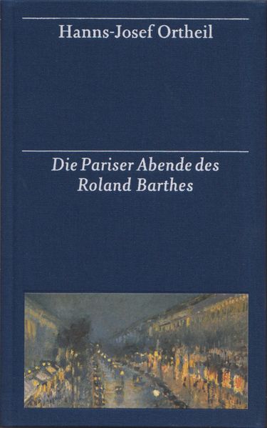 Cover von Die Pariser Abende des Roland Barthes