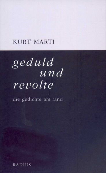 Cover von geduld und revolte