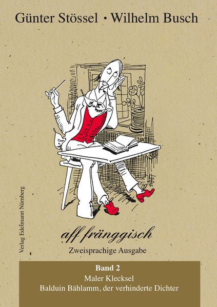 Cover von Wilhelm Busch aff fränggisch. Band 2.