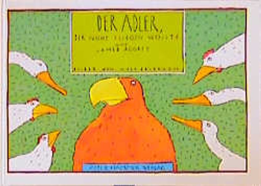 Cover von Der Adler, der nicht fliegen wollte