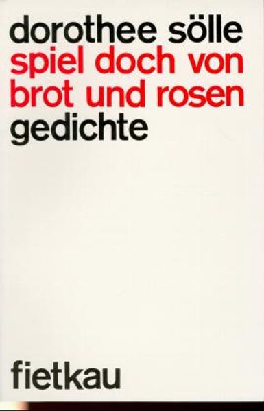 Cover von Spiel doch von Brot und Rosen