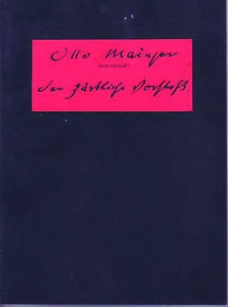 Cover von Der zärtliche Vorstoss