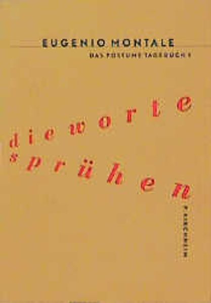 Cover von Das Posthume Tagebuch / Die Worte sprühen