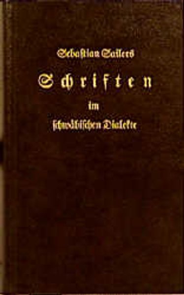 Cover von Schriften im schwäbischen Dialekte