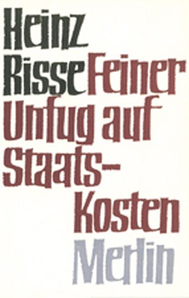 Cover von Feiner Unfug auf Staatskosten
