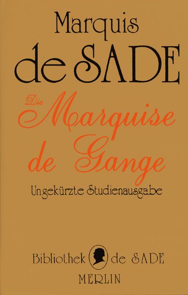 Cover von Die Marquise de Gange