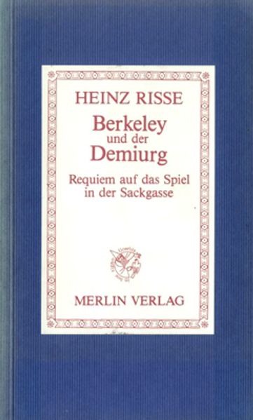 Cover von Berkeley und der Demiurg