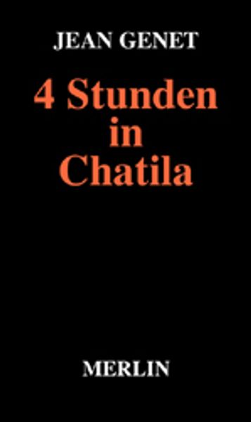 Cover von 4 Stunden in Chatila