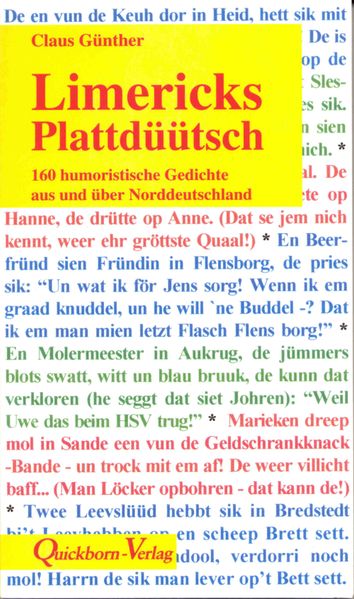 Cover von Limericks Plattdüütsch