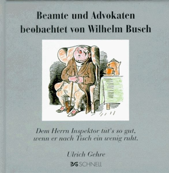 Cover von Beamte und Advokaten beobachtet von Wilhelm Busch