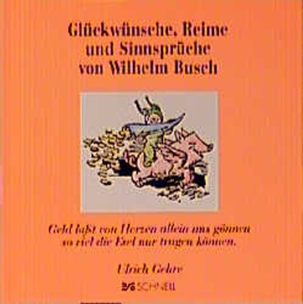 Cover von Glückwünsche, Reime und Sinnsprüche von Wilhelm Busch
