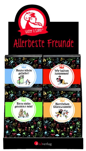 Cover von Display »Vater und Sohn – Allerbeste Freunde« (4×10 Exemplare)