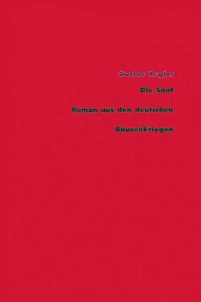 Cover von Werke / Die Saat. Roman