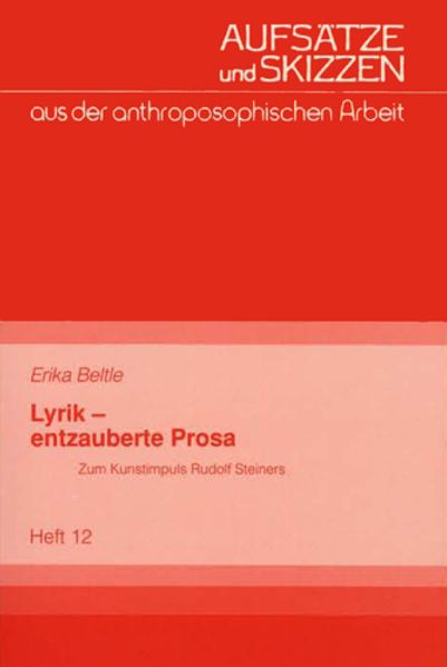Cover von Lyrik – entzauberte Prosa