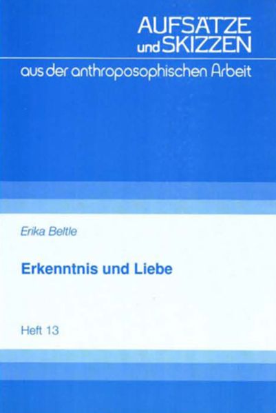 Cover von Erkenntnis und Liebe