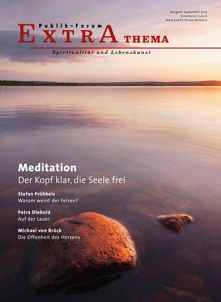 Cover von Meditation. Der Kopf klar, die Seele frei