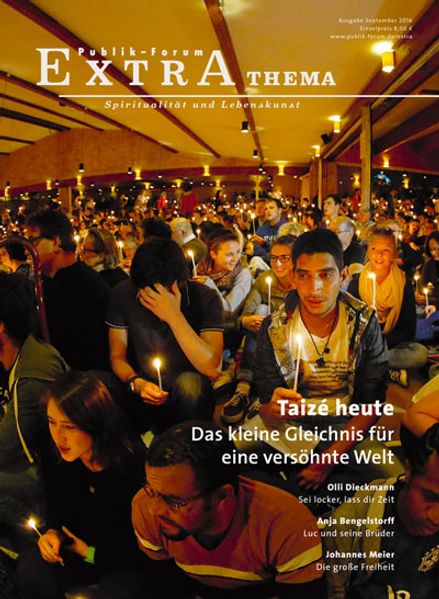 Cover von Taizé heute – Das kleine Gleichnis für eine veröhnte Welt