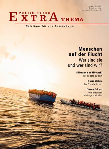Cover von Menschen auf der Flucht. Wer sind sie und wer sind wir?
