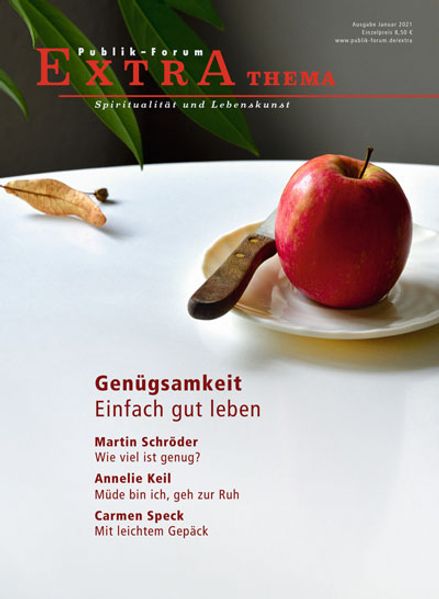 Cover von Genügsamkeit. Einfach gut leben