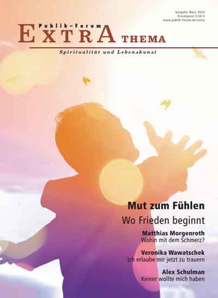 Cover von Mut zum Fühlen. Wo Frieden beginnt