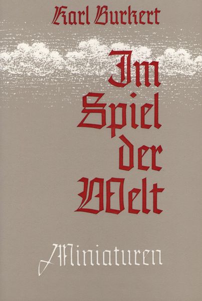 Cover von Im Spiel der Welt