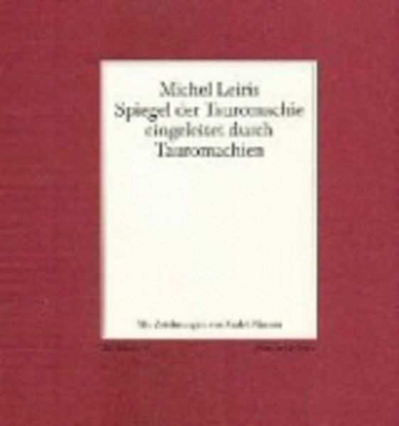 Cover von Spiegel der Tauromachie