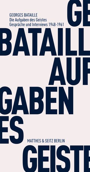 Cover von Die Aufgaben des Geistes